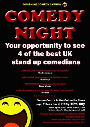 Cyprus : Comedy Night