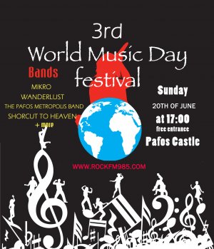 Cyprus : 3rd World Music Day Festival