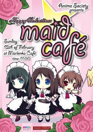 Κύπρος : Happy Valentine's Maid Café