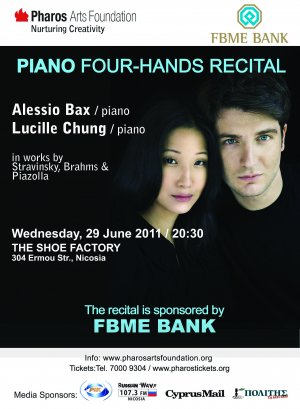 Cyprus : Piano Recital with Alessio Bax and Lucille Chung