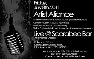 Cyprus : Artist Alliance Live 