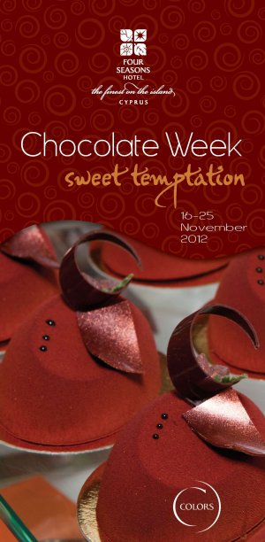 Cyprus : Chocolate Week at Four Seasons