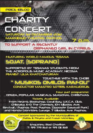 Cyprus : Charity Concert