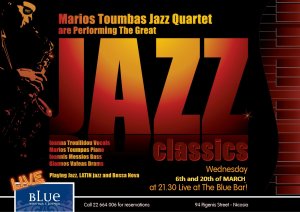 Cyprus : Marios Toumbas Jazz Quartet