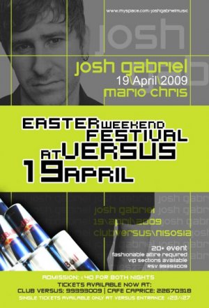 Cyprus : DJ Josh Gabriel