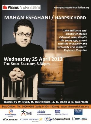 Cyprus : Mahan Esfahani / Harpsichord