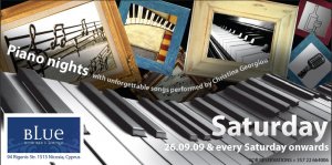 Cyprus : Piano nights