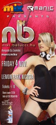 Cyprus : Niki Belucci - My House Special Party