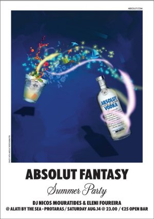 Cyprus : Absolut Fantasy Summer Party