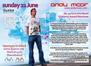 Cyprus : Andy Moor (30th best DJ in the world)