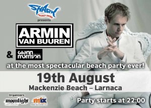 Cyprus : Armin Van Buuren