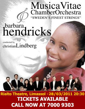 Cyprus : Barbara Hendricks & Christian Lindberg 