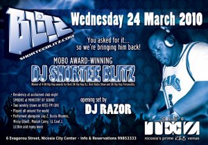 Cyprus : DJ Shortee Blitz