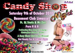 Cyprus : Candy Shop R&B Night