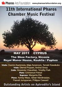 Cyprus : 11th International Pharos Chamber Music Festival 