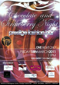 Cyprus : Chocolate & Strawberry Night