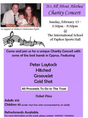 Cyprus : It's all about Alethea charity concert