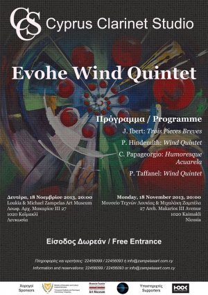 Cyprus : Evohe Wind Quintet