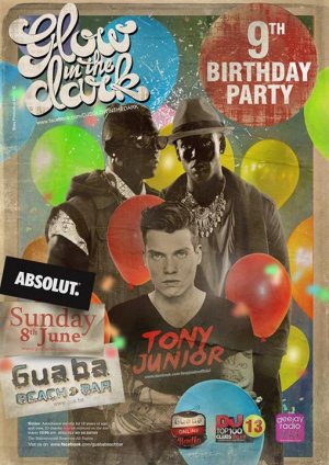 Cyprus : Guaba Birthday with Glowinthedark & Tony Junior