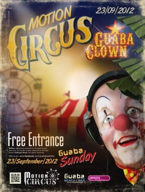 Cyprus : Motion Circus Party with Guaba Clown