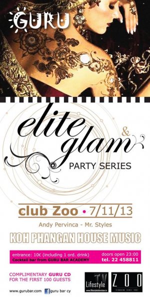 Cyprus : Guru Elite & Glam Party