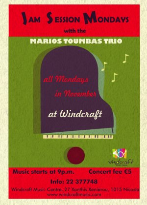 Cyprus : Jam Session Mondays at Windcraft