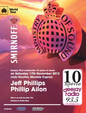 Cyprus : Jeff Phillips & Phillip Ailon (Ministry of Sound)