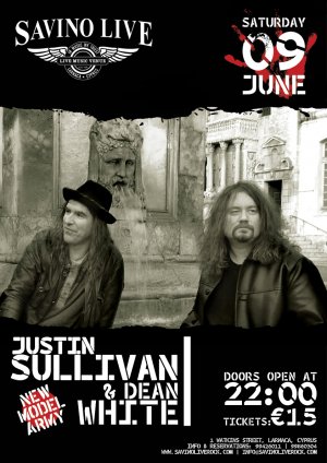 Cyprus : Justin Sullivan & Dean White