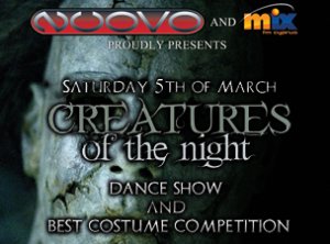 Cyprus : Creatures of the Night Carnival Party