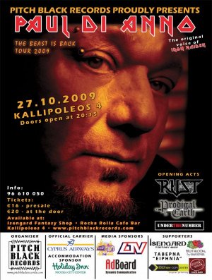 Cyprus : Paul Di Anno Live