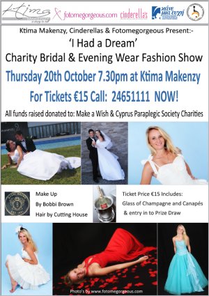 Cyprus : Charity Bridal & Evening Wear Fashion Show