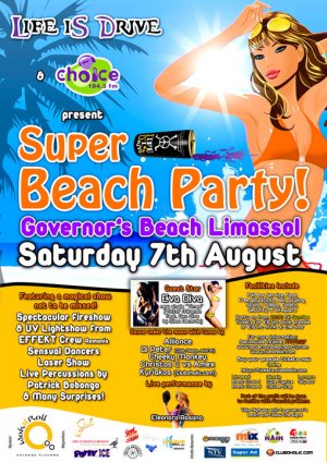 Cyprus : Super Beach Party