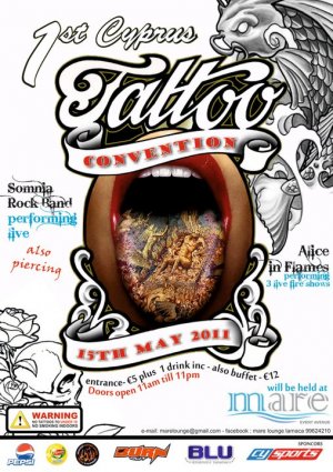 Cyprus : 1st Cyprus Annual Tattoo Convention