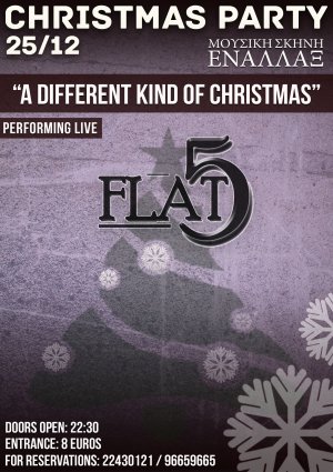 Cyprus : Flat 5 live - "A Different Kind of Christmas''