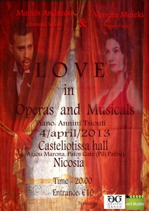 Cyprus : Love in Operas and Musicals