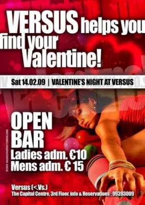 Cyprus : Valentine's Night at Versus