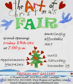 Cyprus : Xmas Fair - Affordable Art